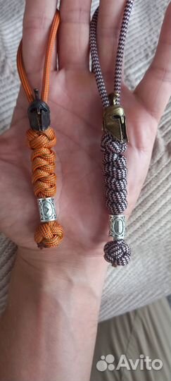 Брелки на ножи и ключи ручная работа