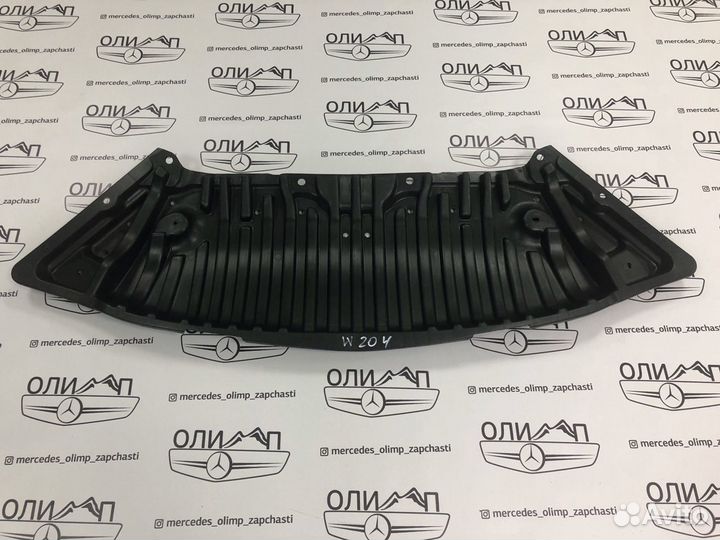 Защита бампера на Mercedes C class w204