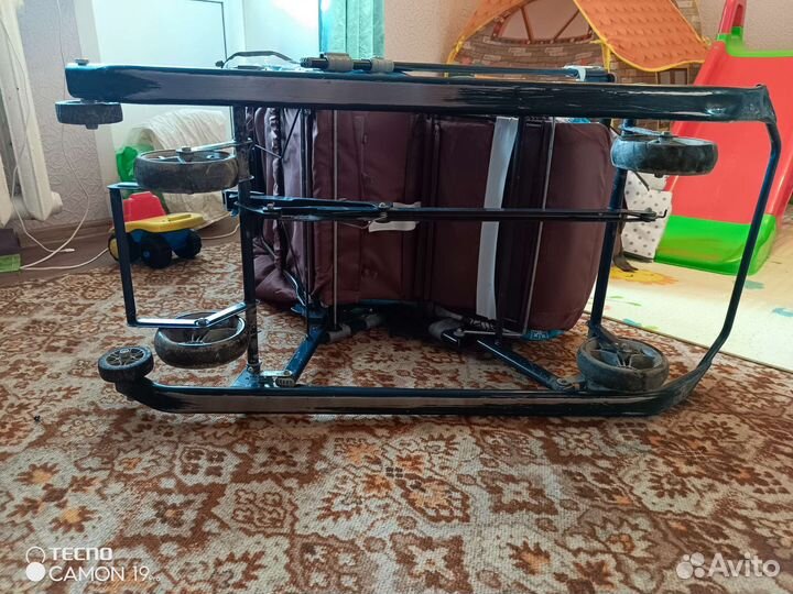 Детские санки коляска ника 7-7