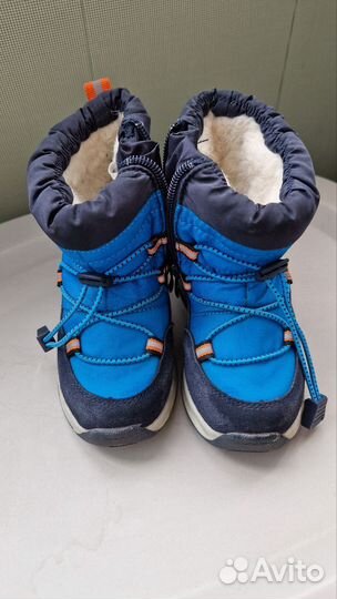 Сапоги зимние детские 23 отличное состояние