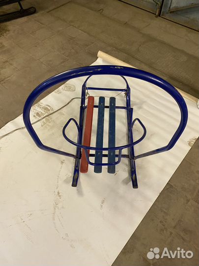 Детские зимние санки