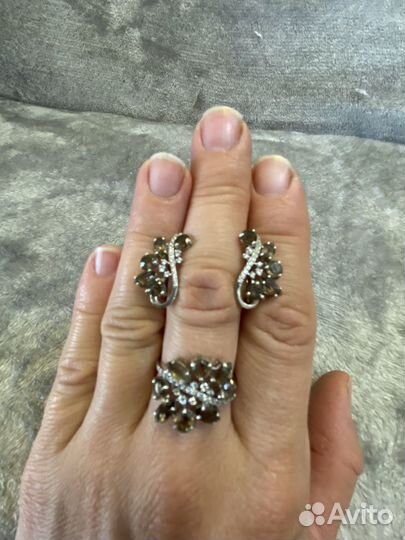 Серебряный комплект