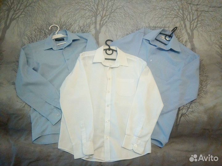 Рубашка с длинным рукавом р. 152-158