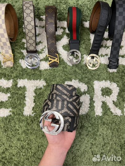 Ремень Gucci Interlocking GG Supreme Caleido