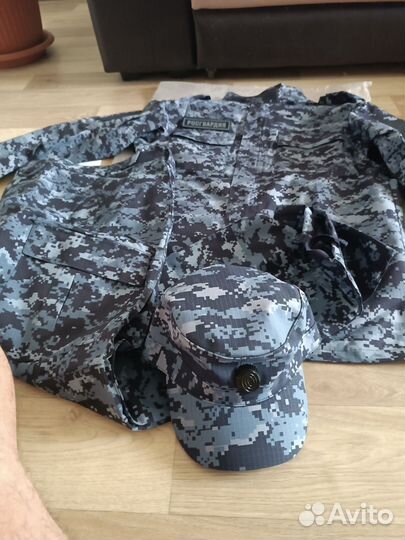 Форма росгвардии синяя точка летняя