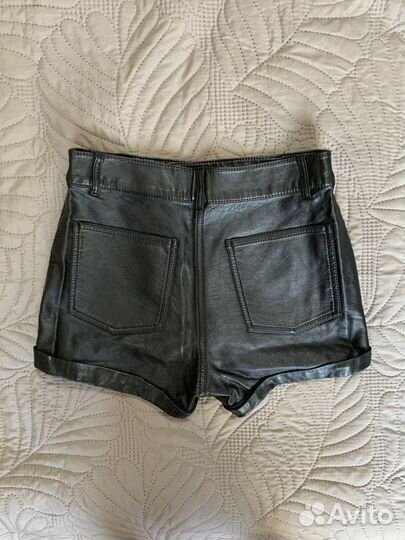 Шорты кожаные H&M