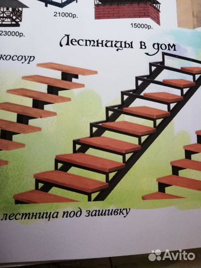 Металлические лестницы