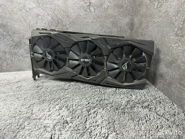 Видеокарта Asus ROG strix GTX 1080 8 gb