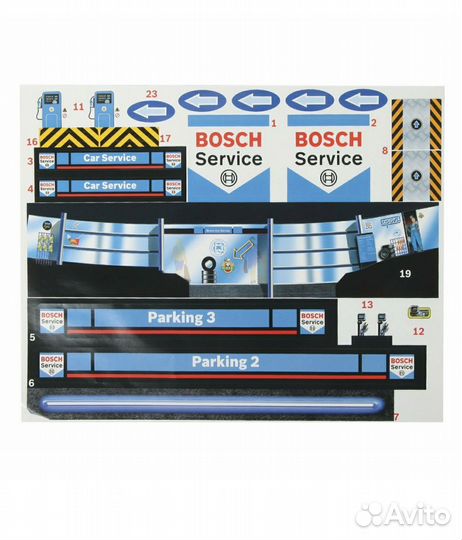 Новая автостоянка Klein Bosch Car Service Helix