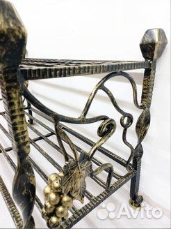 Кованая галошница в прихожую №15