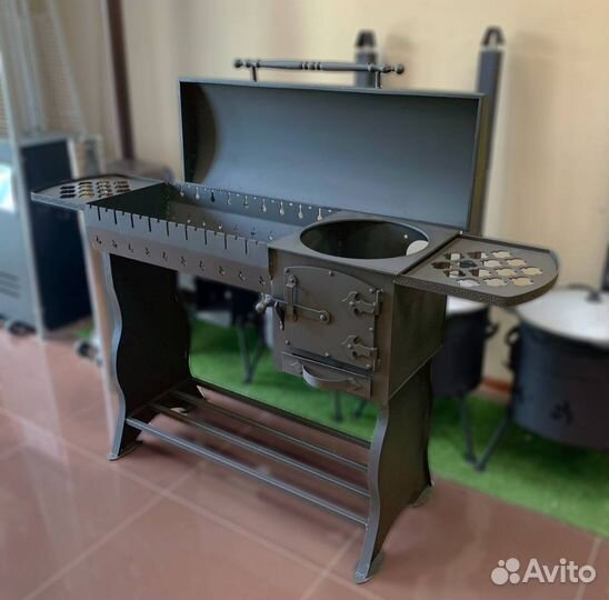 Мангал черный