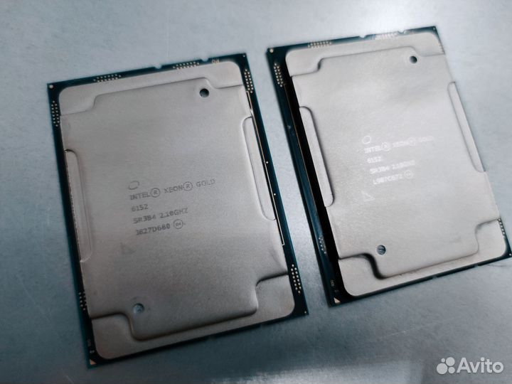 Intel Xeon Gold 6152 22 ядра 2,1 - 3,7 gнz SR3B4