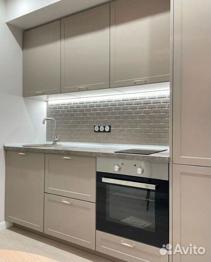 Кухня прямая не IKEA