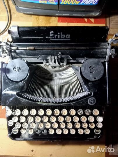 Печатная машинка erika mod. tab6 и ещё одна