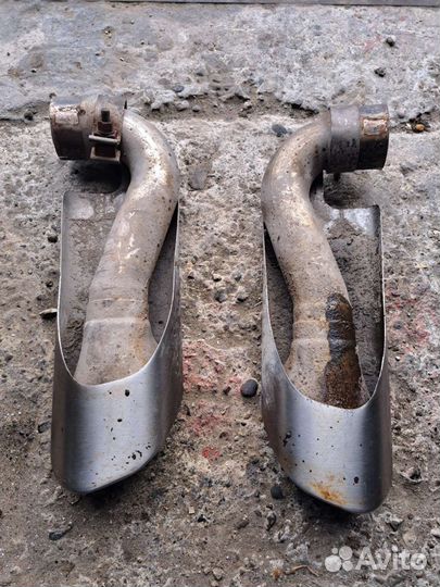 Насадки глушителя на Porsche Cayenne 955