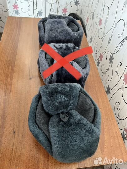 Шапка ушанка военная новая 60 размер