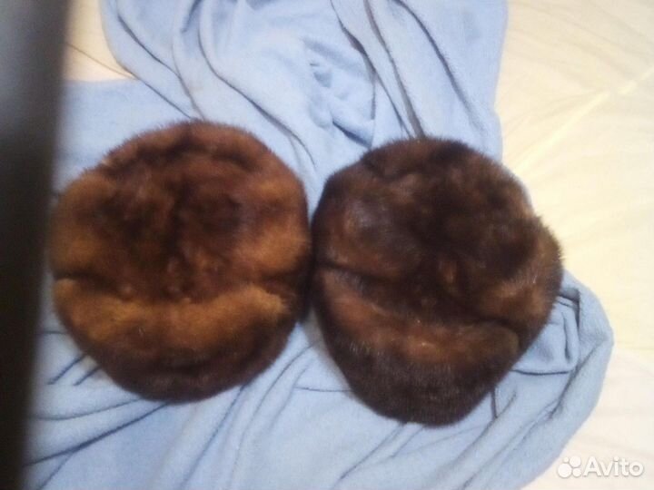 Шапки норковые бу