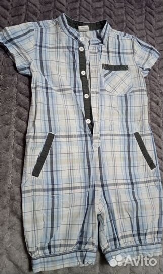 Песочник hm детский, летний комбинезон, 74 размер