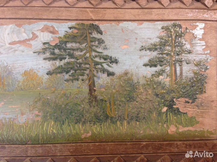 Шкатулка старинная