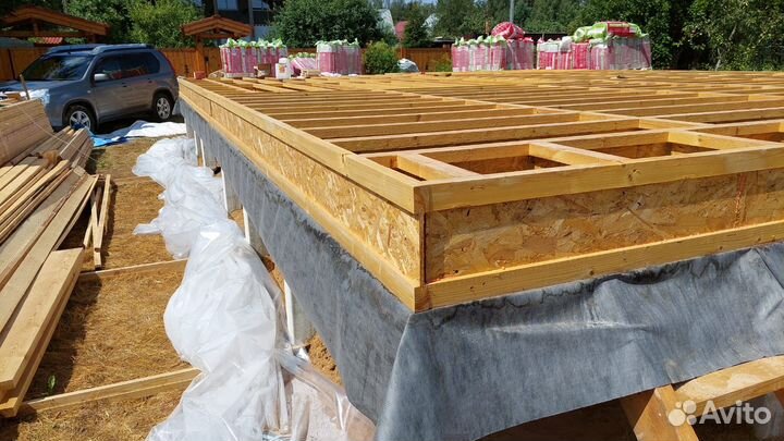 Деревянные балки двутавровые