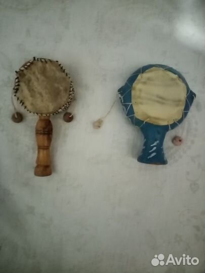 Маленькие барабаны с бусинами из Туниса