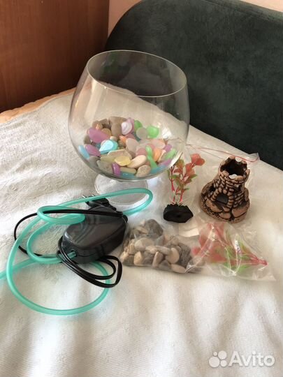 Аквариум-бокал набор