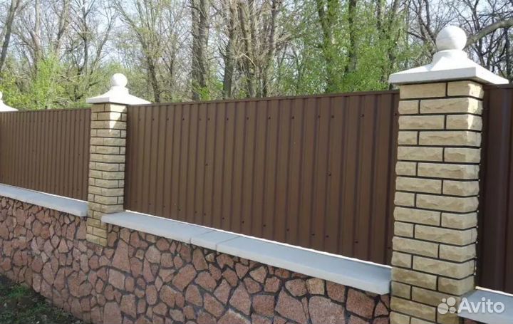 Забор металлический профессионально быстро