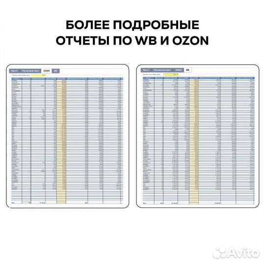 Создание финансовых отчетов для Wildberries и ozon