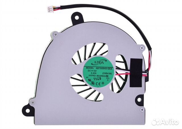 Вентилятор (кулер) для ноутбука Clevo W110