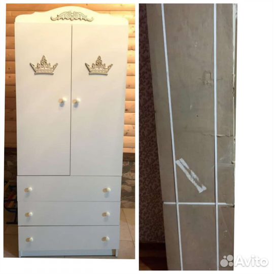 Детский шкаф корона