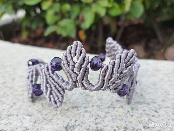 Сплету украшения браслет диадему ободок повязку