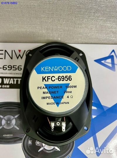 Колонки kenwood (овалы)