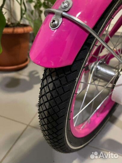 Детский велосипед для девочки 16 радиус