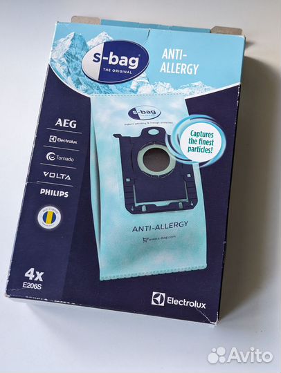Пылесборник (мешок) для пылесоса s-bag E206S