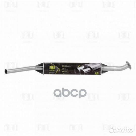 Глушитель для а/м Лада 21214 Евро-3 доп. (резон