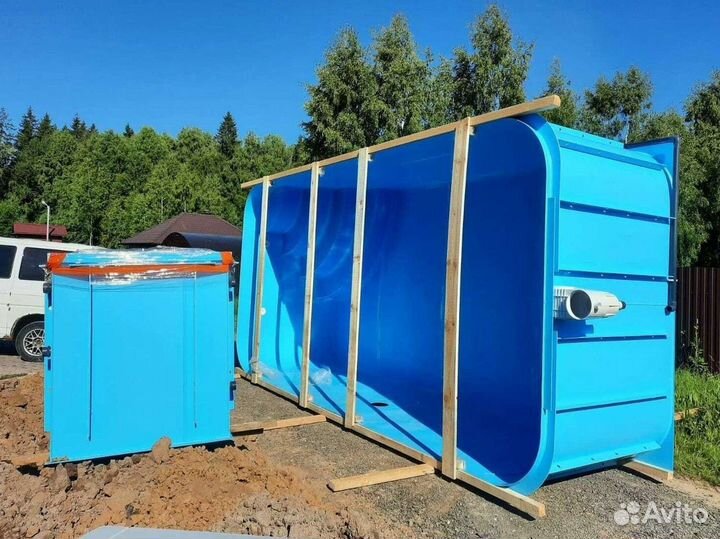 Пластиковый бассейн