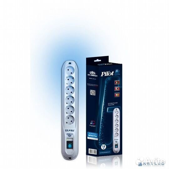 ZIS Сетевой фильтр Pilot - GL 5 евро, 1 росс. 1.8