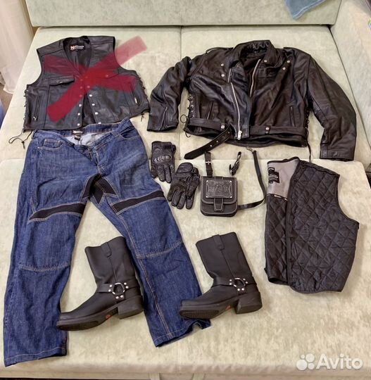 Мотоэкипировка шлем мотоджинсы мотоперчатки