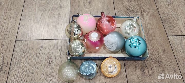 Елочные игрушки СССР