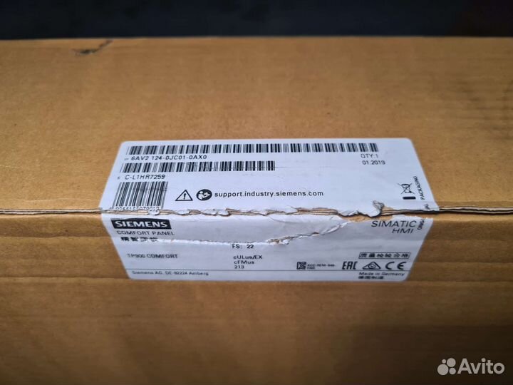 Панель оператора Siemens TP900 6AV2124-0JC01