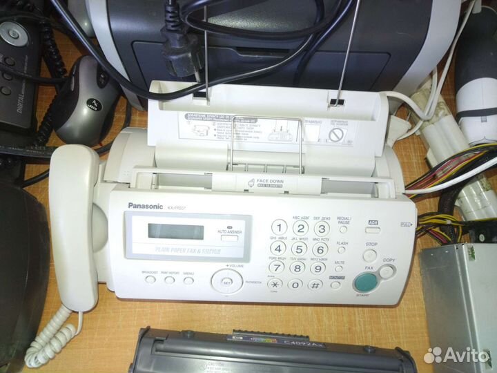 Факс факсимильный аппарат Panasonic Kx Fp 207