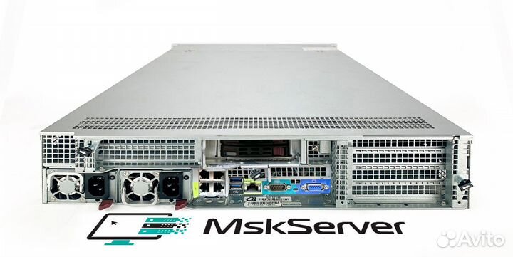 Сервер Supermicro 6029U-E1CR4 2xGold 6248 32Gb