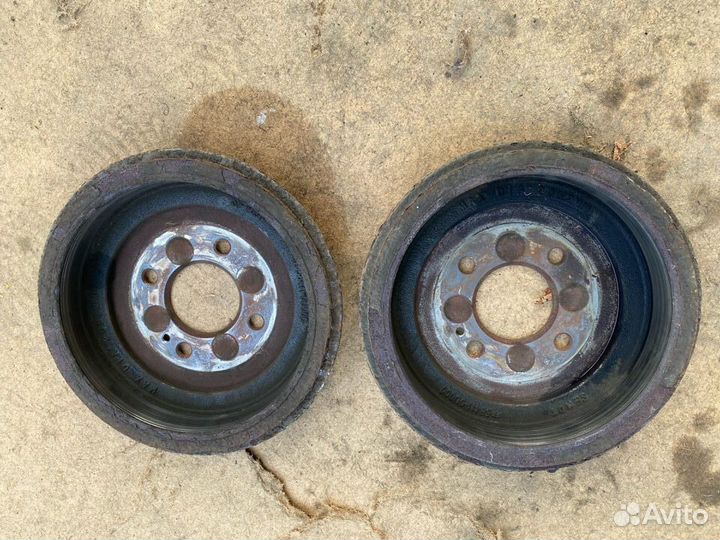 Задний барабан Hyundai Solaris 2 Kia Rio 4