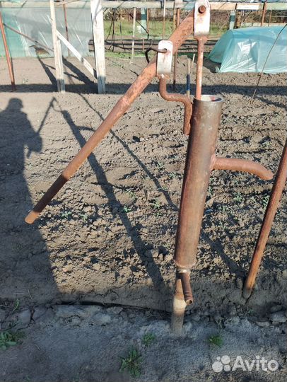 Колонка, качалка из скважины две муфты