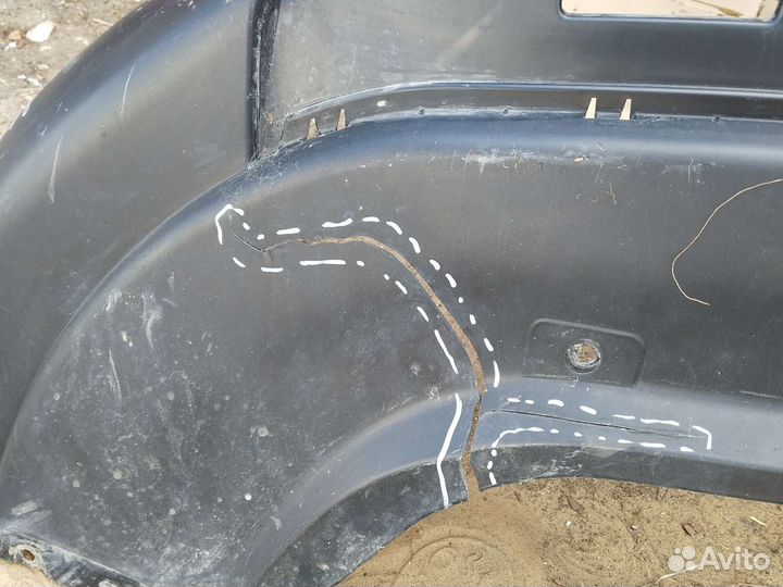 Спойлер переднего бампера FAW X80 NEW 5CA150032