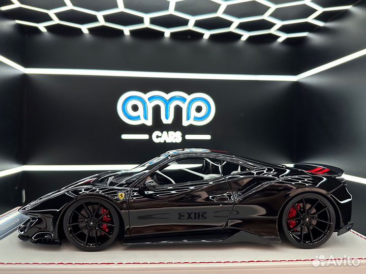 Davis&Giovanni DG Ferrari Novitec 488 1:18