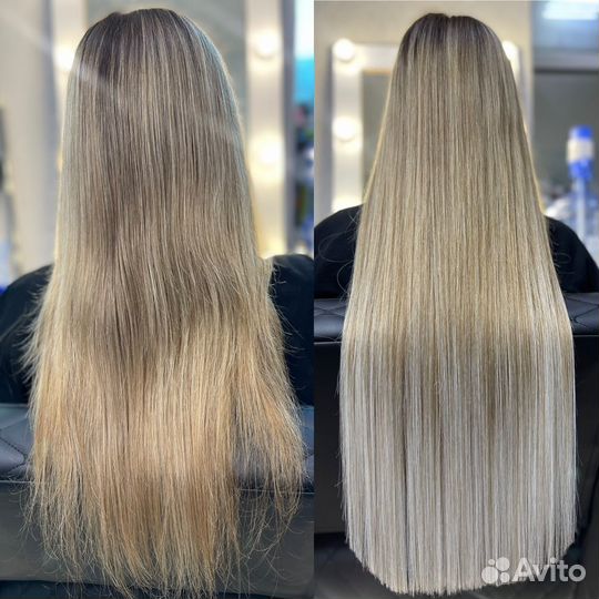 Биопротеиновые волосы наращивание