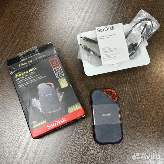 Внешний SSD SanDisk Extreme Pro 4 Tb
