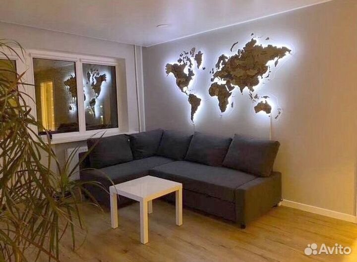 Карта мира и России с доставкой