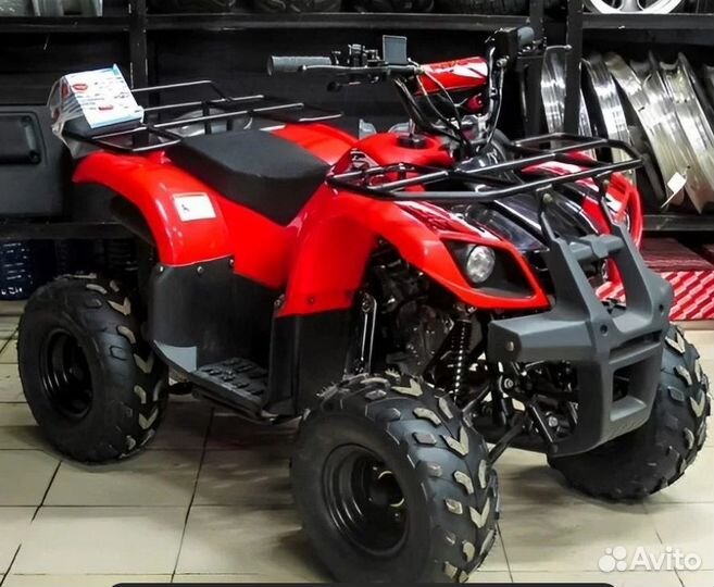 Квадроцикл Kayo Bull-110 красный